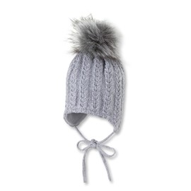 Sterntaler Unisex Baby Knitted Hat, silver mel.
