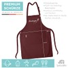 SpecialMe® Cooking Apron Women's Kitchen Apron for Women Printed Kitchen