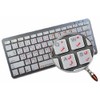 Pashto New Keyboard Stickers for Win 7 with RED Lettering