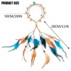 Fashband Indian Feather Headband Boho Coins Tassel Hippie Headdress Tribal