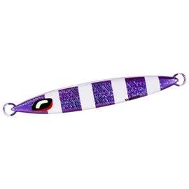 Shimano JT-413P 022 Offshore Jig, Oshia Stinger Butterfly Sardine Weber, 4.6 oz (130 g), S Purple Silver Zebra Glow