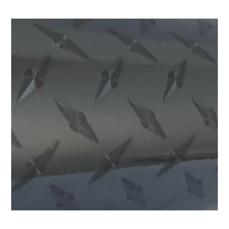 Black Diamond Plate Sign Vinyl, 24 inch x 30 Feet