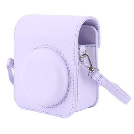 Mini Funda Protectora para Cámara para , Funda para Cámara Instantánea con Correa Ajustable para el Hombro, Bonita Funda para Cámara Mini 12 (Iris Púrpura)