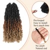 10 Packs Yanky Twist Crochet Hair 12 Inch Pre-twisted Natural