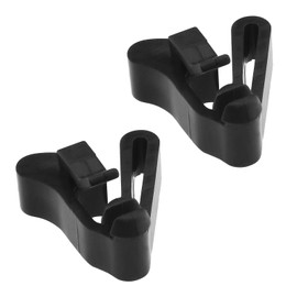 ECSiNG 2Pcs Fuel Flap Latch Retaining Clip Replacement BPX700010 ALR6949 Compatible with Land Rover Discovery 2 Fuel Door Latch Black