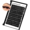 Bodermincer 7D/10D/20D/30D/40D/50D/60D/80D/100D Lash Cluster 240pcs D Curl Individual Cluster Eyelashes