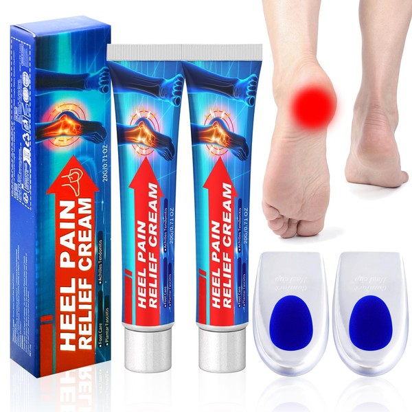 SPHERETRON Set of 4 Heel Spur Ointment Heel Pads Heel