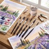 Hadnves 6 PCS Pinstriping Brush Kit Striping Brushes Detail Script