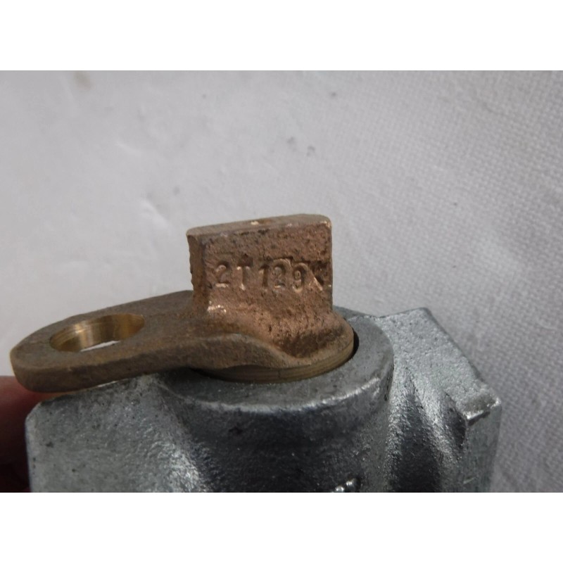 MULLER Mueller 3/4 in. Galvanized Luboseal Gas Stop meter Valve