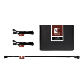 Noctua NA-SEC1, Cables Alargadores de 4 Pines para Ventiladores (30 cm, Negro)