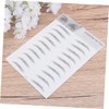 Mikinona Easy Apply Artificial Eyebrow Stickers 3d Eyebrow Stencils for