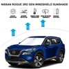Bestview Windshield Sunshade Compatible with 2021-2024 2025 Nissan Rogue 3rd