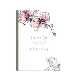 Perfect Planner Company - Family & Lifestyle Planner - Undated A5 Personal Planner - Children's Activities - Finances, Budgets, Holiday Planning - 100gsm FSC Paper - Flexi Cover, Orchid