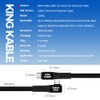 KING KABLE USB3.2 Gen2 Full-Featured USB-C to USB-C Cable 5M/16ft,20Gbps