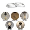 E26/E27 Light Socket Ring, Lamp Shade Holder Adapter Ring, Diameter
