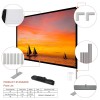 HOIN Projector Screen with Stand 100 inch 16:9 HD 4K