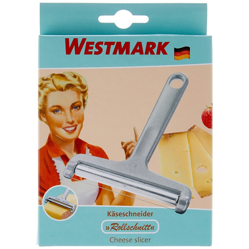 Westmark Cheese Slicer, Retro Packaging, Aluminium/Stainless Steel, 13.9 x 10.9