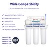 75GPD RO Membrane Set, Reverse Osmosis Membrane and Housing, Wrench,