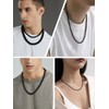 ChainsHouse 17.7 inches (45 cm), Hypoallergenic, Kihei Necklace, Men's, Popular,
