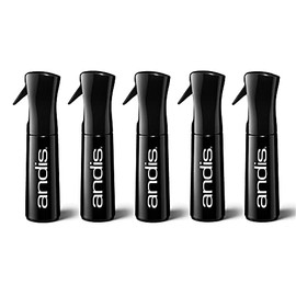Groomer Barber Stylist Black Continuous Mist Spray Bottle 10oz Choose Quantity (Five Bottles)