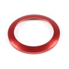 DIYUCAR Aluminium Alloy Car Centre Control Dashboard Compass Ring Decorative