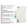 WiFi Switch Circuit Breaker, 63A DIN Rail Mount Smart Circuit