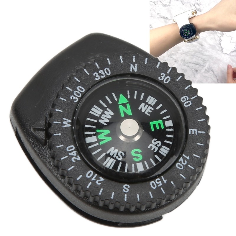 Mini Wristband Compass Portable Diving Compass Camping Emergency Survival Navigation