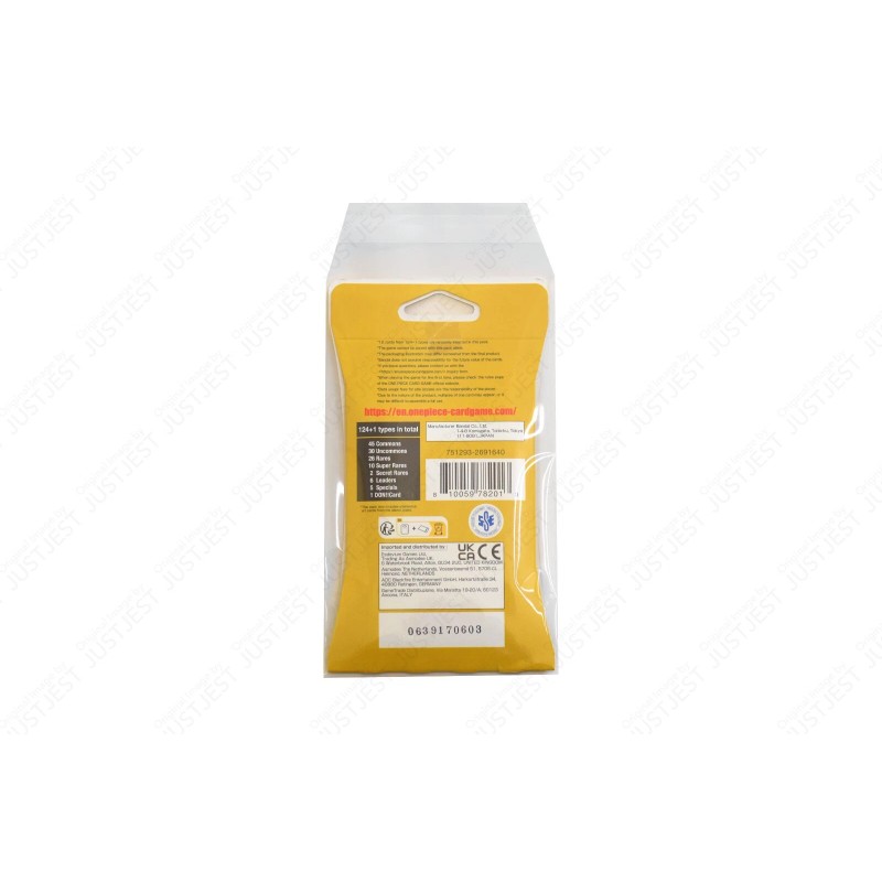 One Piece Sleeved Booster Pack Protective Sleeves - x50 Self