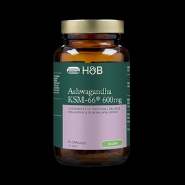 Holland & Barrett Ashwagandha KSM-66 600mg Capsules