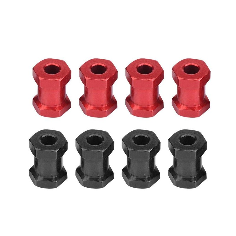 4pcs RC Car Wheel Hub Adapter, RC Wheel Hex Hub
