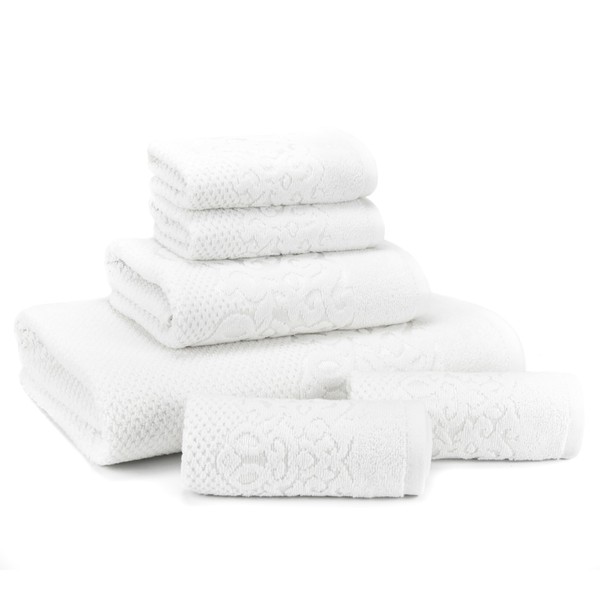 East'N Blue Galata Turkish Cotton Bath Towels Set of 6