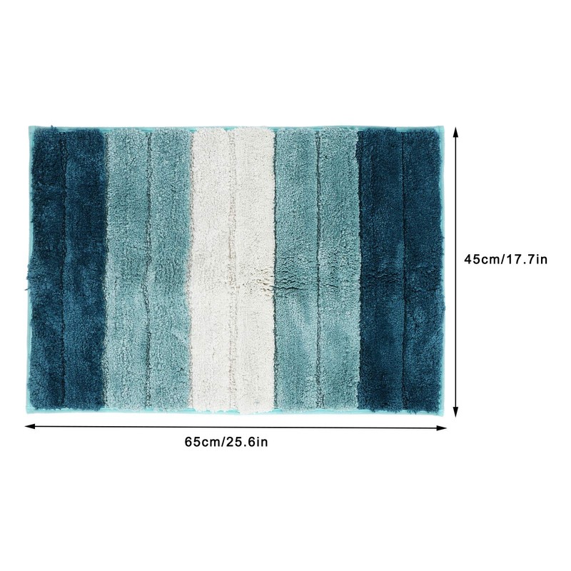 Alvinlite Bath Mats, Absorbent Bathroom Rug, Microfiber Bathroom Floor Mat,