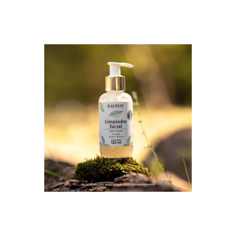 PACALLI Kalinat Limpiador Facial con Té Verde 125ml