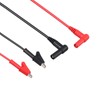 Neoteck 1 Pair Multimeter Test Leads Crocodile Clips with Cable