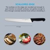 Messermeister Pro Series 10” Scalloped Round-Tip Bread Knife - German