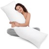 Utopia Bedding Full Body Pillow for Adults (White, 20 x