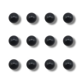 TAGATORON Color Aluminum Stubby Caps Stabilizer Poles (Pack of 12) (1. Black)