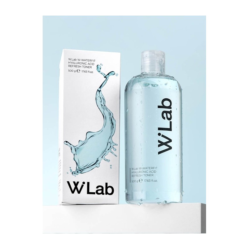 W Water Fit Hyaluronic Acid Refresh Large Capacity Toner 500g