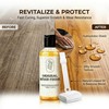 Original Wood Finish Raw Linseed Oil & Beeswax Blend, Non-Toxic,