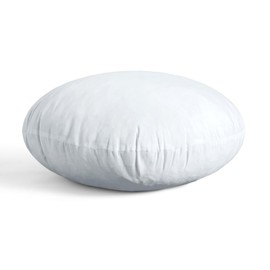 MIULEE 14 Inch Round Pillow Insert, Floor Pillow Memory Foam Circular Cushion Decorative Throw Pillow Stuffer Lumbar Sham Forms for Couch Bed Sofa Meditation