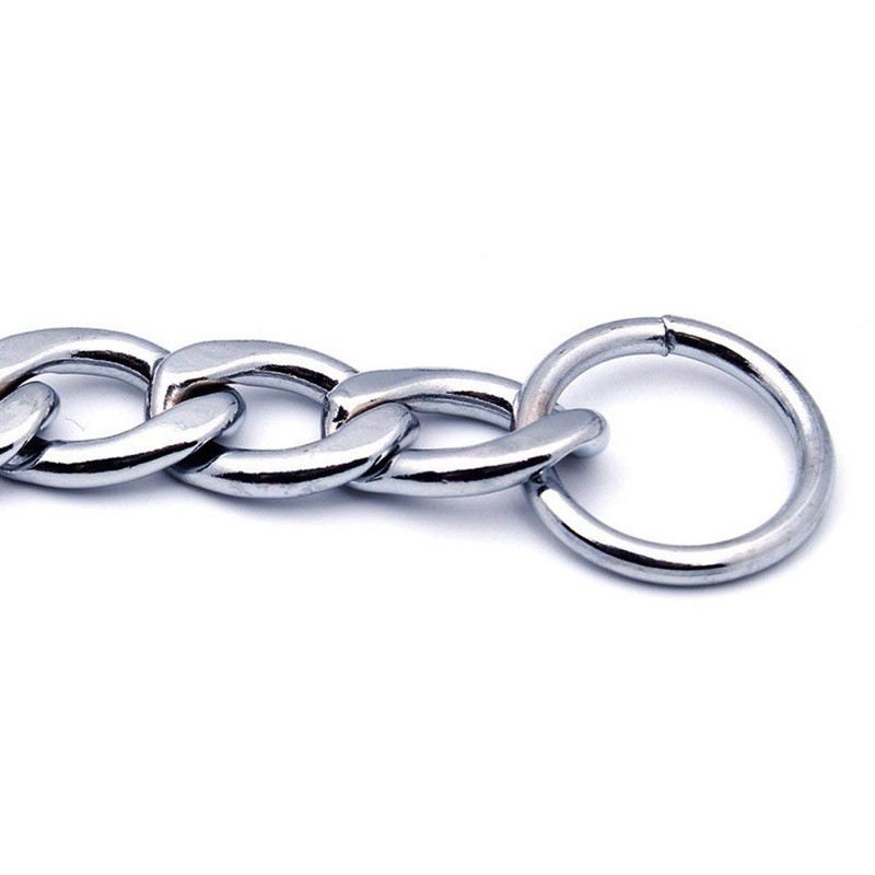 SGODA Chain Dog Training Choke Collar, 22 in, 3.0 mm