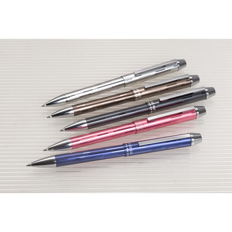 セーラー万年筆 多機能ペン 3色+シャープ メタリノ4 ブラック 16-0222-220