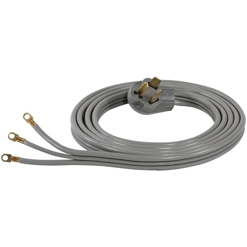 Certified Appliance Accessories 30-Amp Appliance Power Cord, 3 Prong Dryer