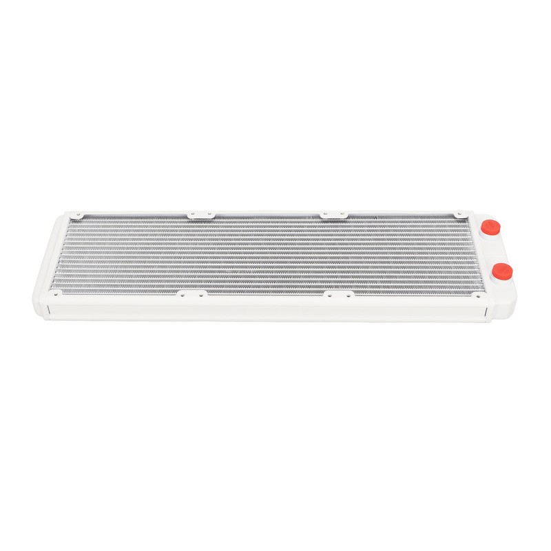 Water Cooling Radiator 18 Pipes Aluminium Alloy Fins G1/4 Thread
