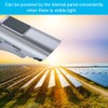 Solar Powered Fake Camera Outdoor CCTV Surveillance Security Camera LED