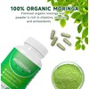Moringa Capsules – 100% Pure Moringa Powder Supplement – Promotes