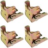 4 PCS 90 Degree Self Locking Foldable Hinges,Folding Table Legs,Support