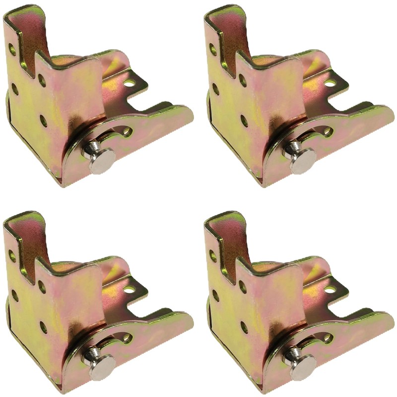 4 PCS 90 Degree Self Locking Foldable Hinges,Folding Table Legs,Support