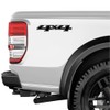 4x4 Truck Decals 2014-2017 Bedside Replacement Black Stickers