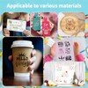64-Piece Baby Stencil Set, Cute Reusable Stencils for Baby Shower